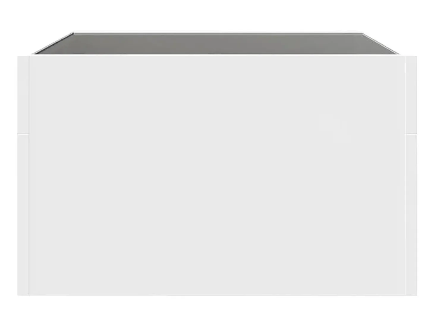 Mesa de centro con Infinity LED blanco 50x50x30 cm