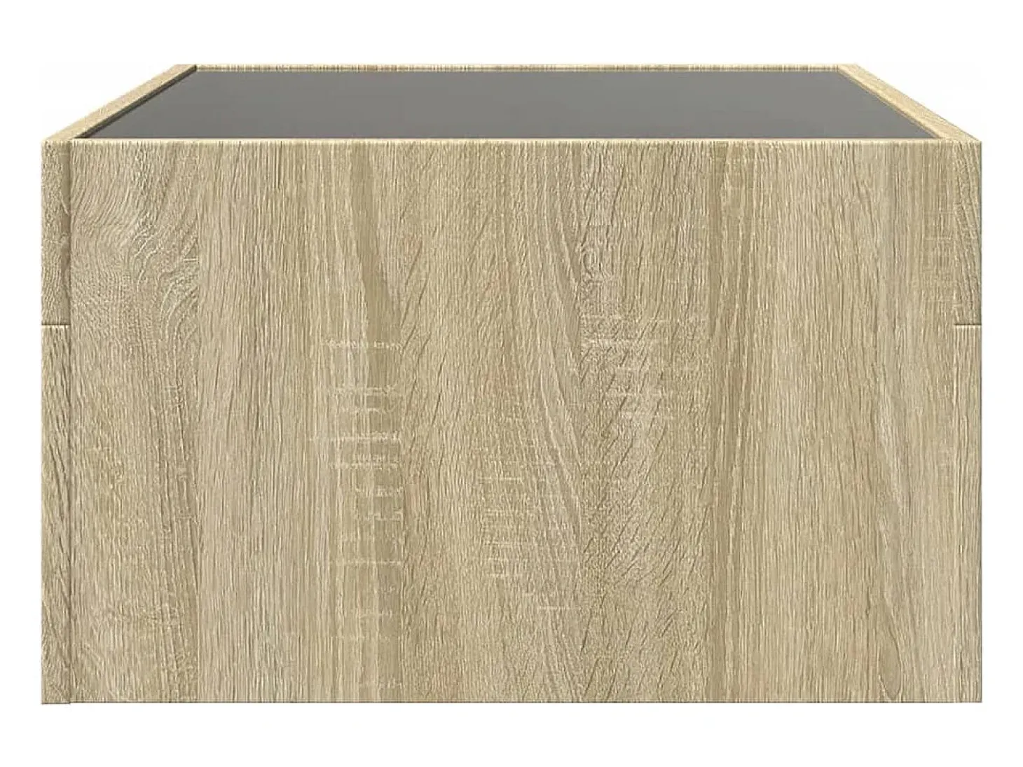 Mesa de centro con Infinity LED roble Sonoma 70x50x30 cm