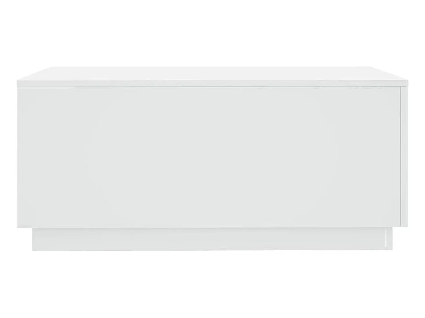Mesa de centro con luces LED blanco 90x50x40 cm