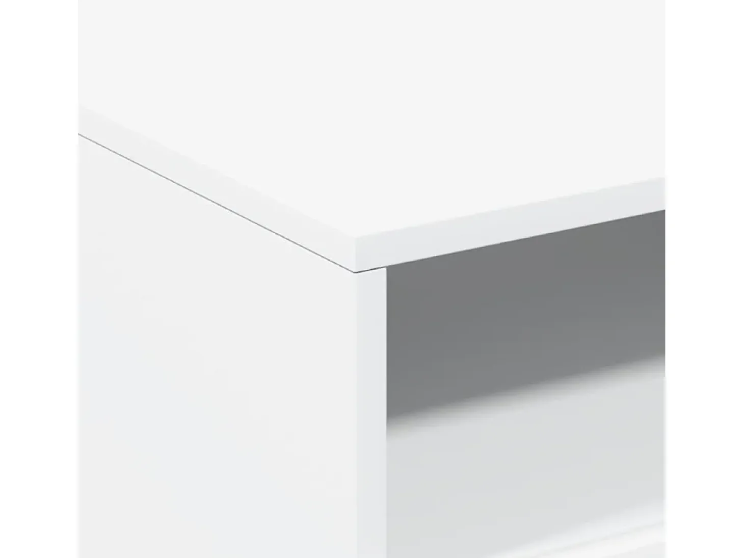 Mesa de centro con luces LED blanco 50x49x40 cm
