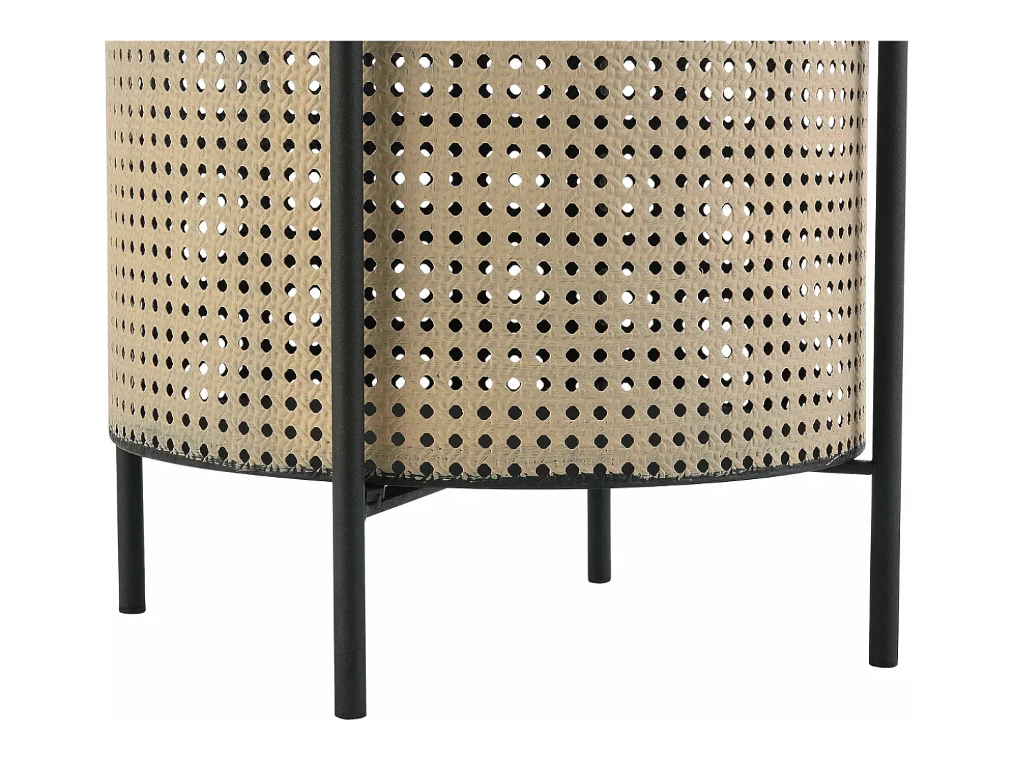 Mesa de centro con tapa extraíble 40 x 35 cm arena negra 03_0008523