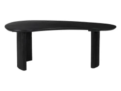 Mesa de centro de madera de mango - Negro - TAMENIA de Maison Céphy