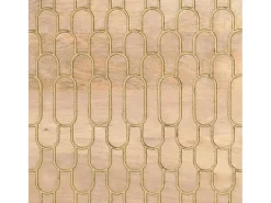 Mesa de centro de madera maciza de mango 80x50x40 cm