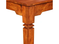 Mesa de centro de madera maciza 110x60x45 cm