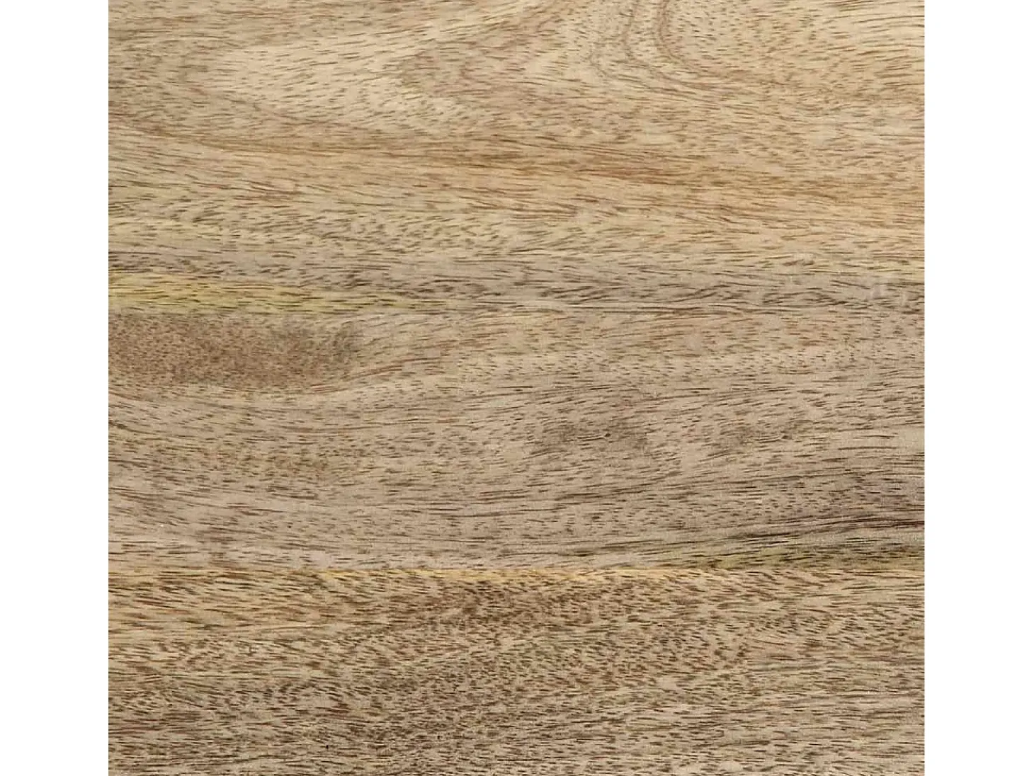 Mesa de centro de madera maciza mango 80x54x40 cm