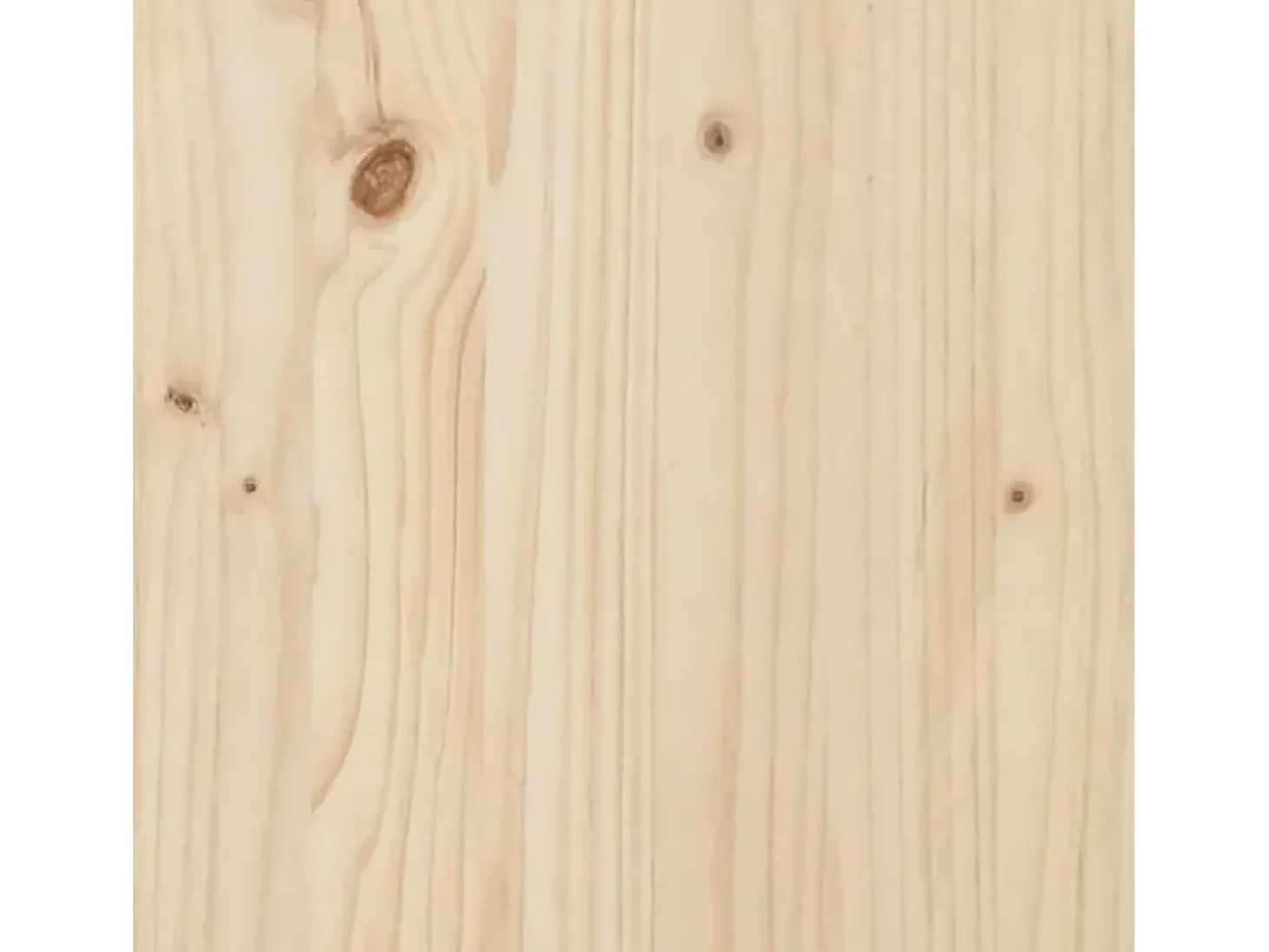 Mesa de centro de madera maciza de pino 110x55x45 cm