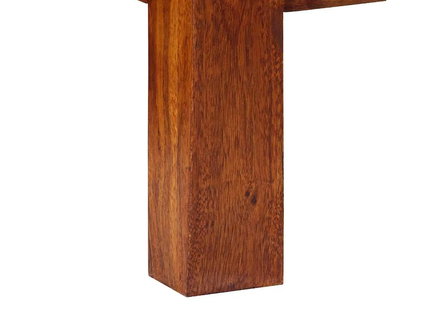 Mesa de centro de madera maciza de acacia 90x50x40 cm