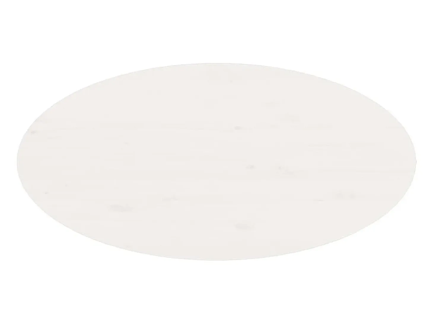 Mesa de centro de madera maciza de pino blanco 80x40x35 cm