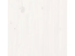 Mesa de centro de madera maciza de pino blanco 110x50x40 cm