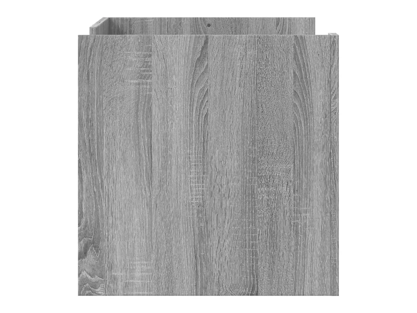 Mesa de centro de madera de ingeniería gris Sonoma 80x50x50 cm