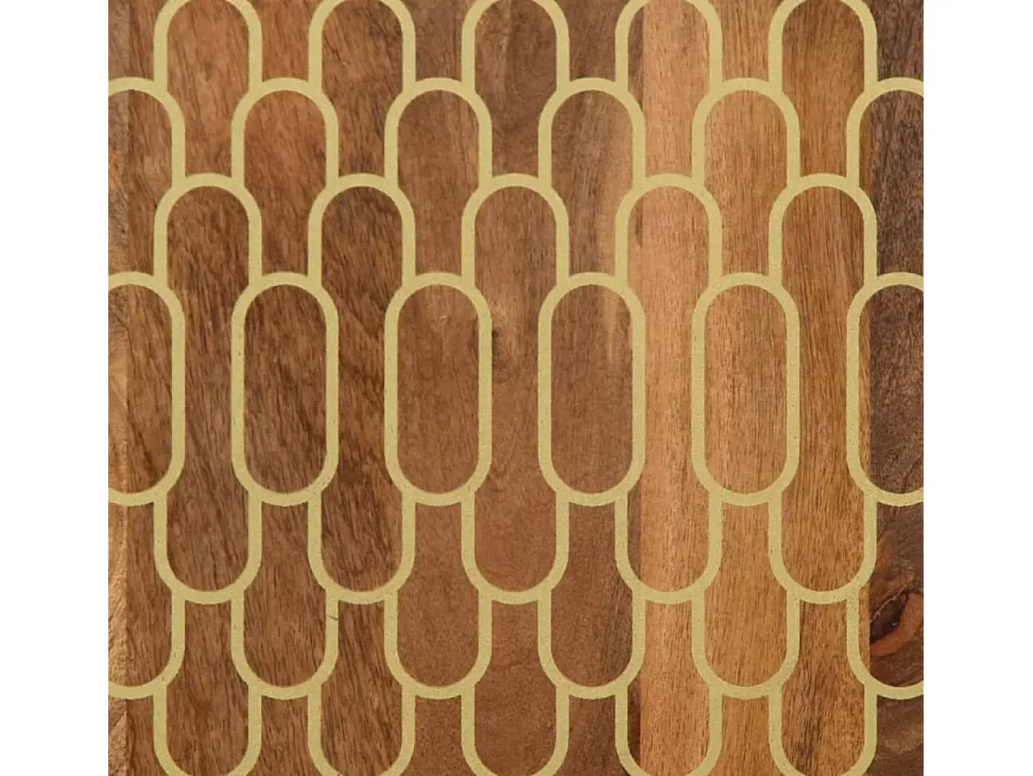 Mesa de centro de madera maciza mango 100x54x40 cm