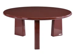Mesa de centro de MDF - Burdeos lacado - ZINAPA