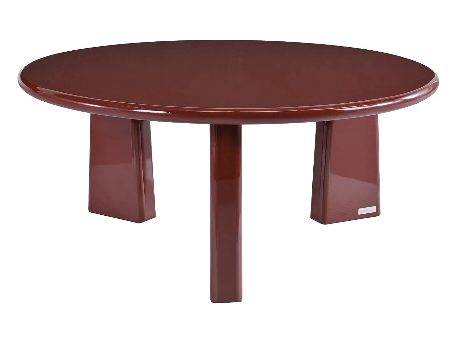 Mesa de centro de MDF - Burdeos lacado - ZINAPA