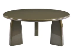 Mesa de centro de MDF - Caqui lacado - ZINAPA