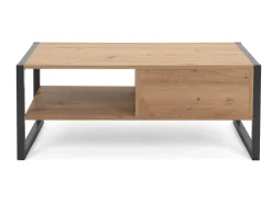 Mesa de centro industrial con cajón KOTOR