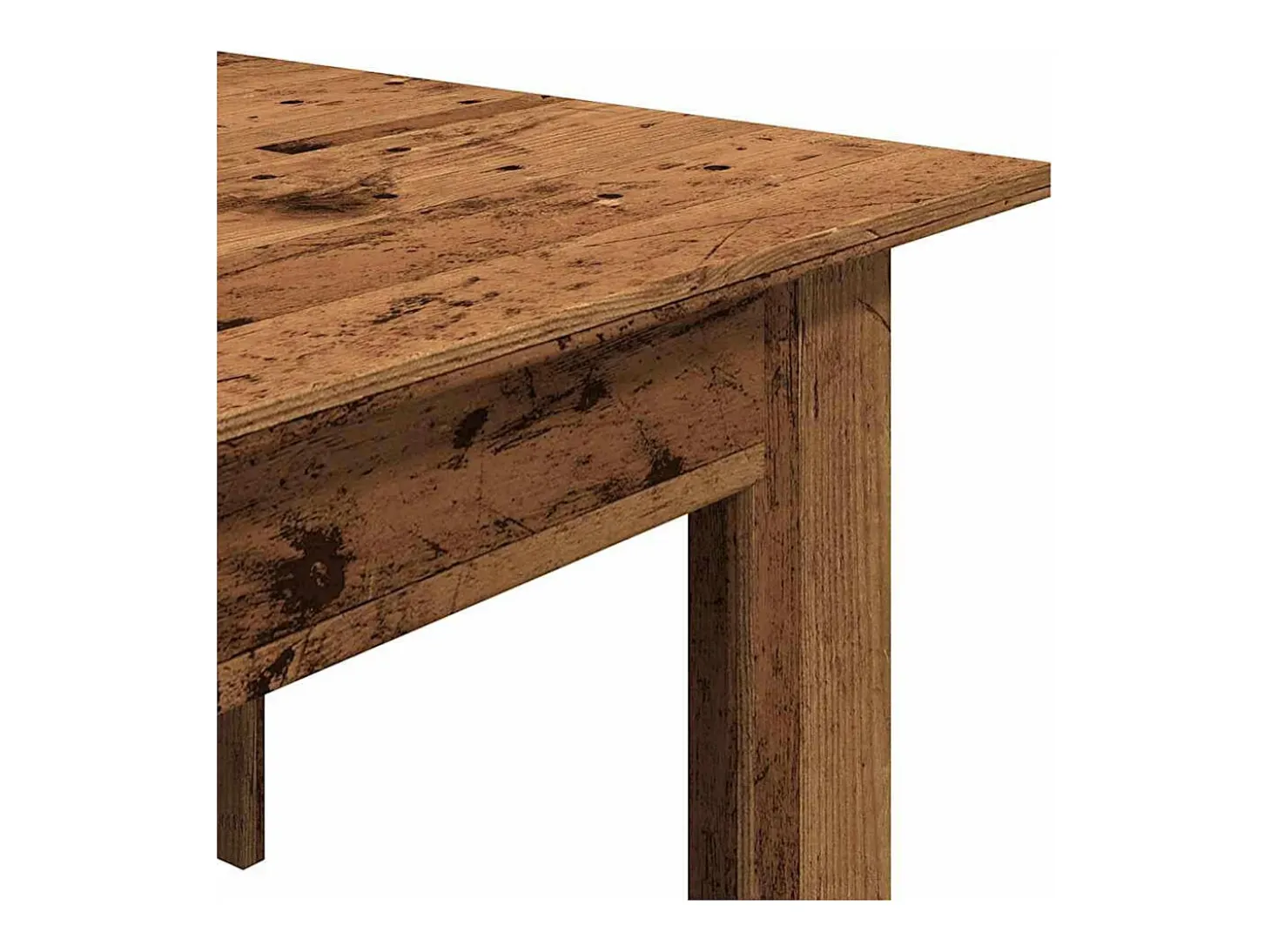 Mesa de centro madera contrachapada madera envejecida