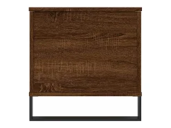 Mesa de centro madera contrachapada roble marrón 90x44,5x45 cm