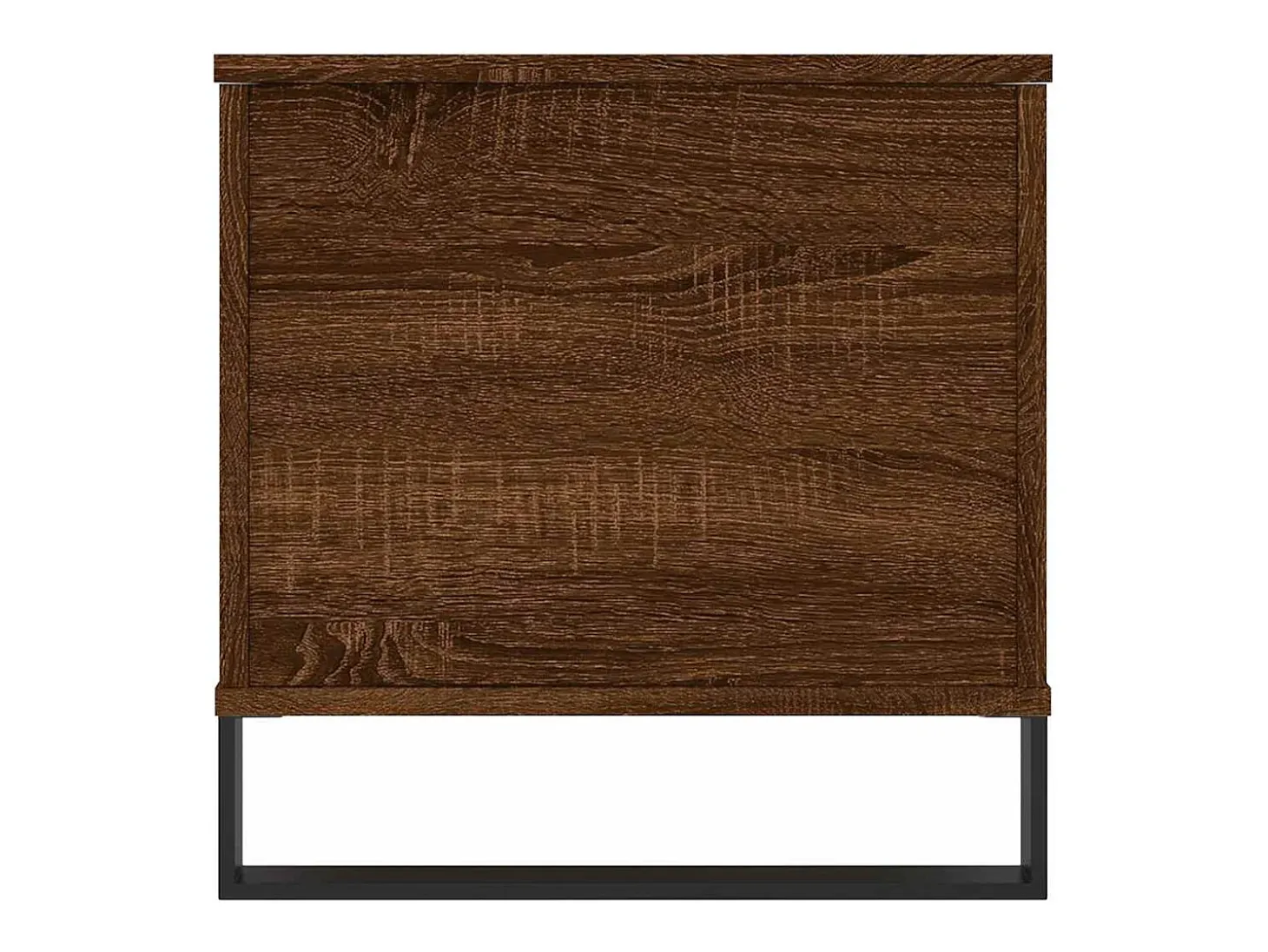 Mesa de centro madera contrachapada roble marrón 90x44,5x45 cm