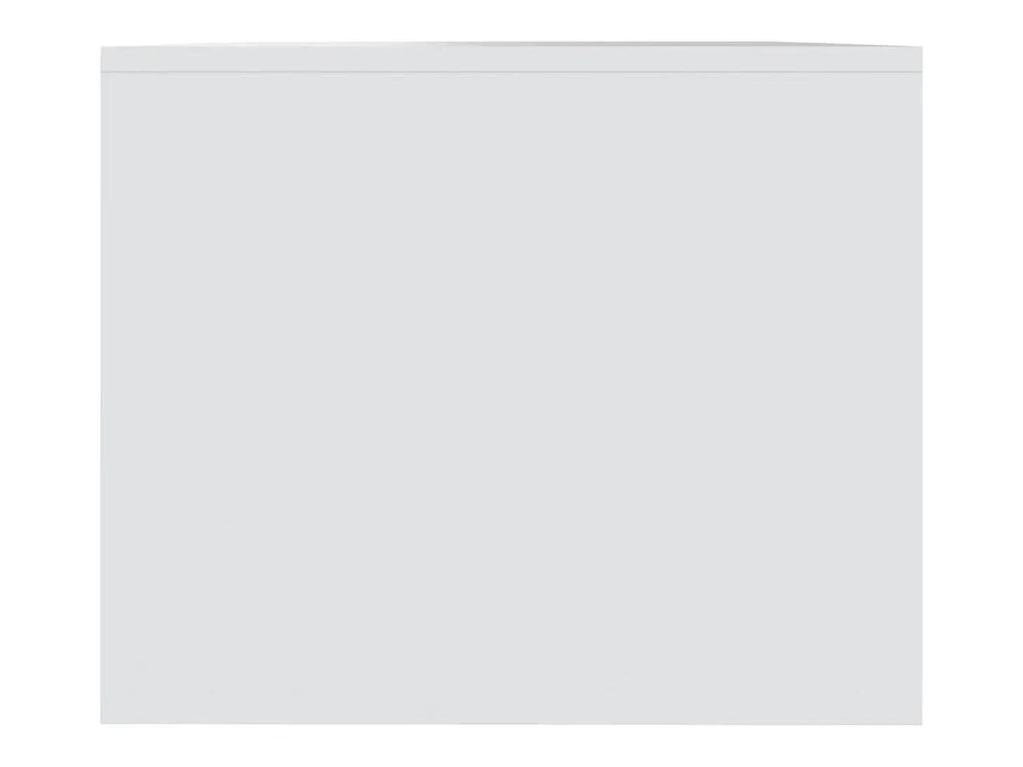 Mesa de centro madera contrachapada blanco 90x50x41,5 cm