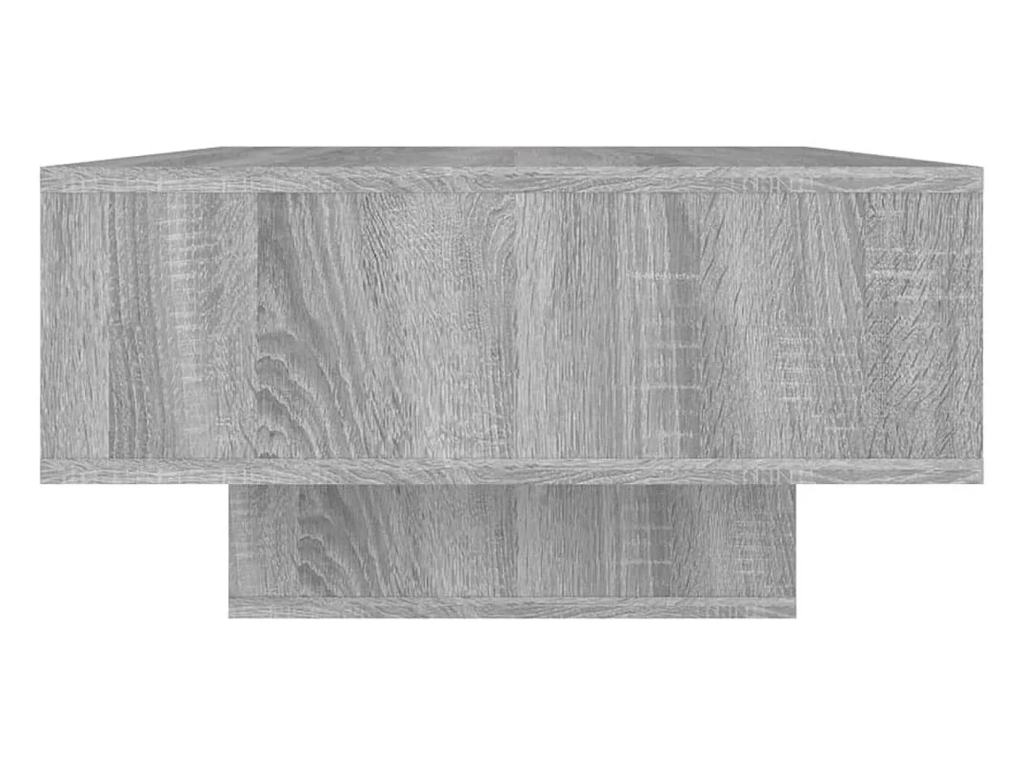 Mesa de centro madera contrachapada gris Sonoma 105x55x32 cm