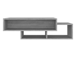 Mesa de centro madera contrachapada gris Sonoma 105x55x32 cm