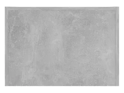 Mesa de centro madera contrachapada gris hormigón 50x50x35 cm