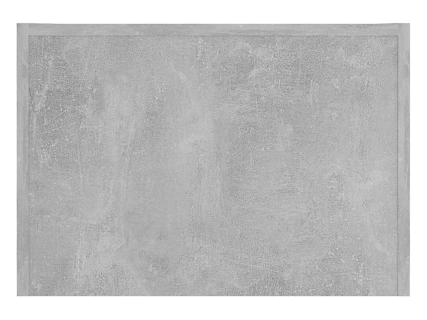 Mesa de centro madera contrachapada gris hormigón 50x50x35 cm