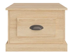 Mesa de centro madera contrachapada roble Sonoma 50x50x35 cm
