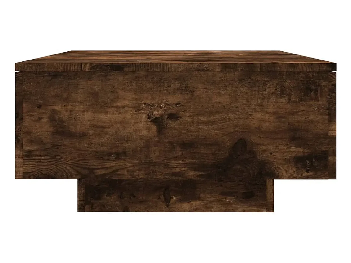 Mesa de centro madera contrachapada roble ahumado 90x60x31 cm