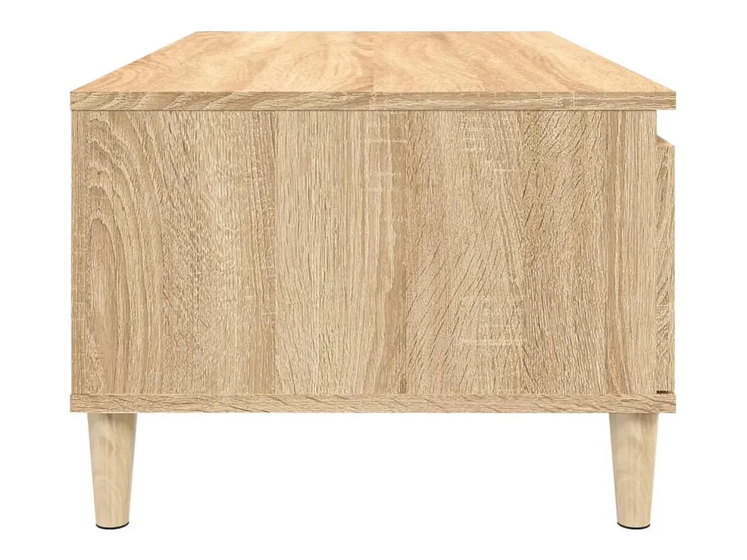 Mesa de centro madera contrachapada roble Sonoma 90x50x36,5 cm