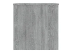Mesa de centro madera contrachapada gris Sonoma 102x50x52,5 cm