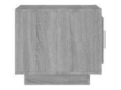 Mesa de centro madera contrachapada gris Sonoma 51x50x45 cm