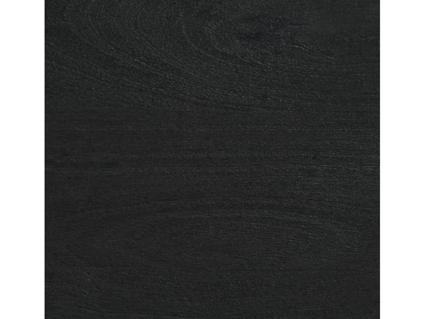 Mesa de centro madera contrachapada negro 80x50x40 cm