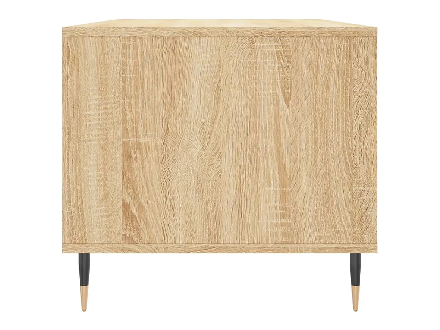 Mesa de centro madera contrachapada roble Sonoma 90x49x45 cm