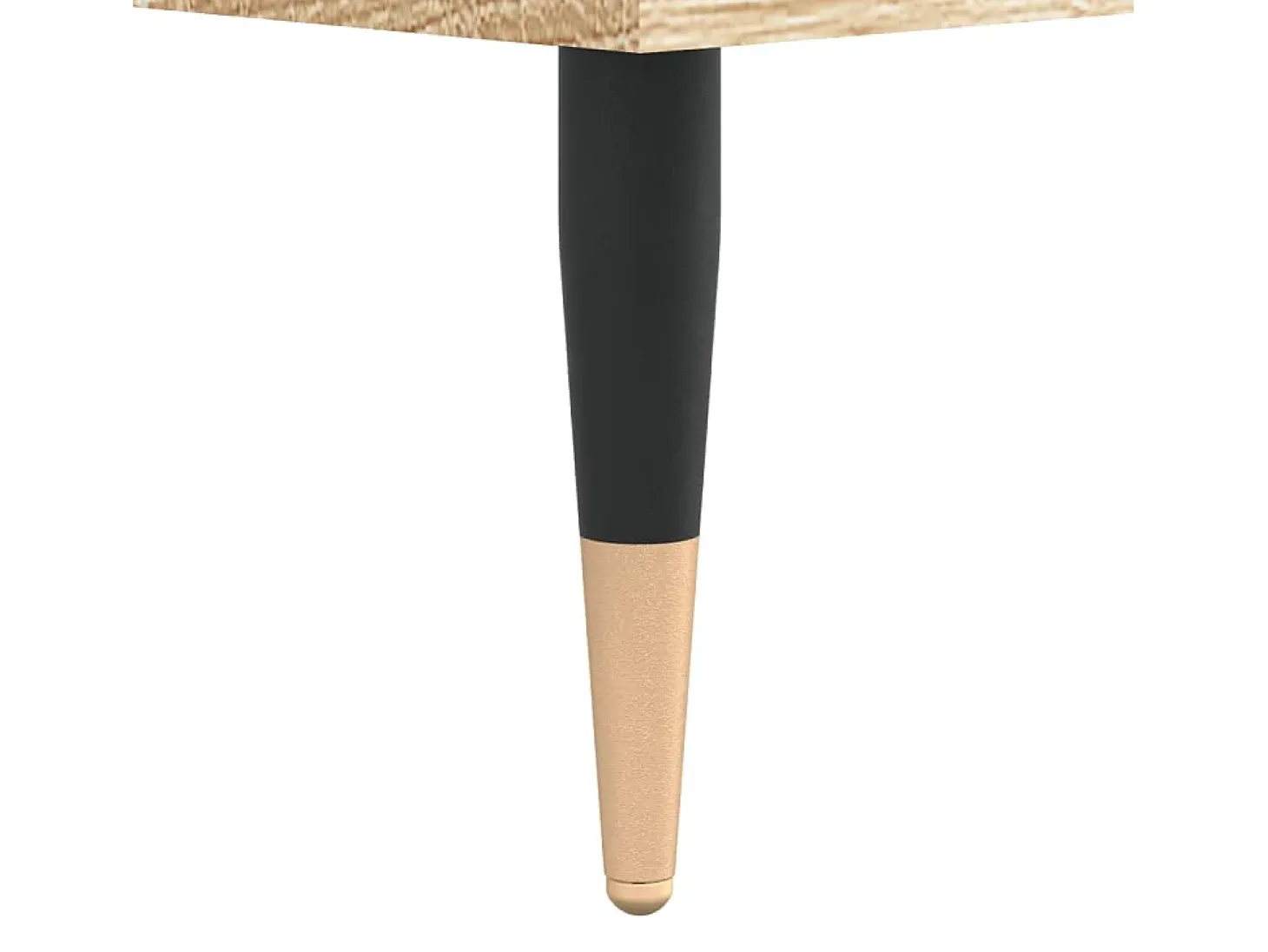 Mesa de centro madera contrachapada roble Sonoma 90x49x45 cm