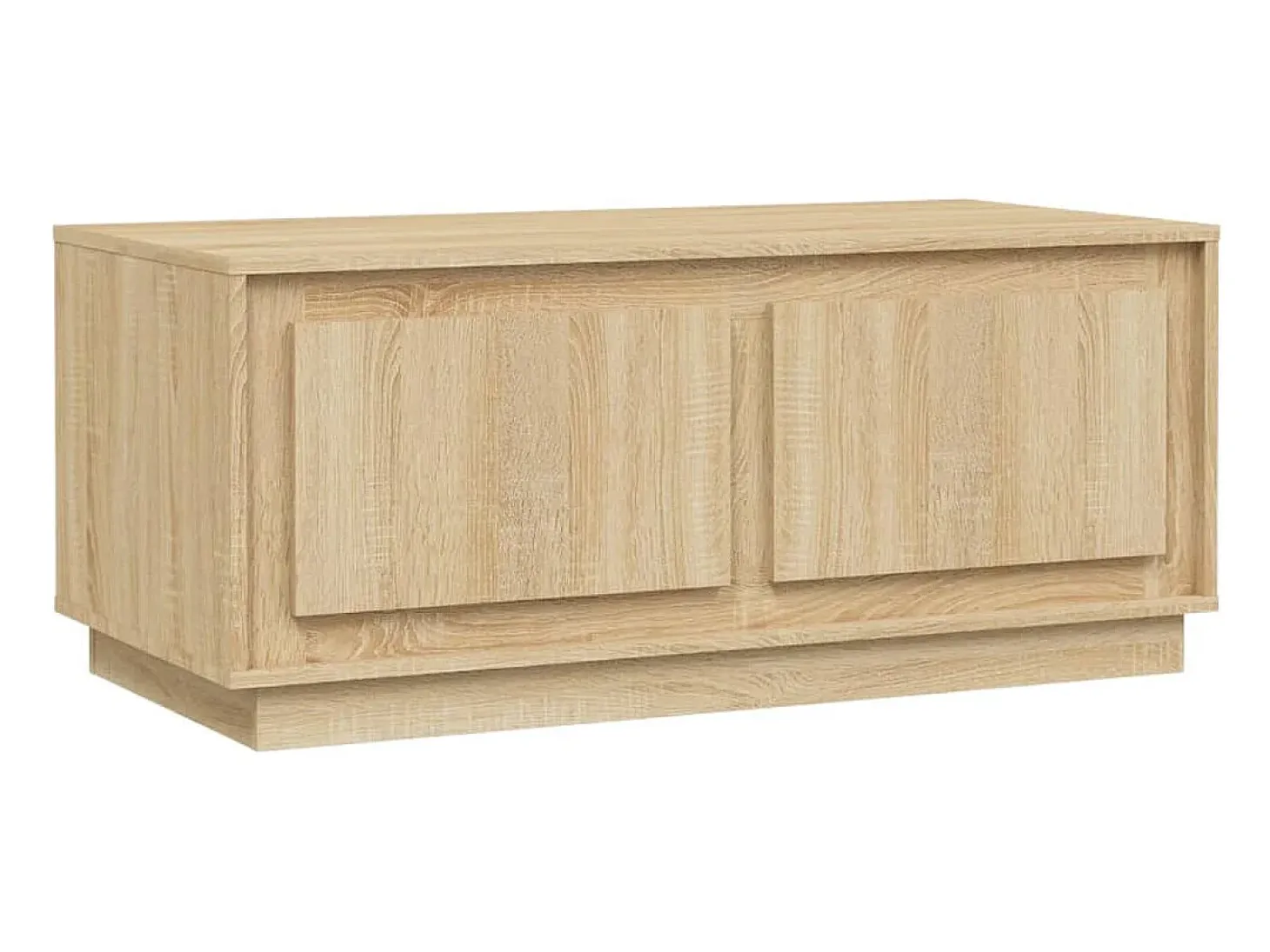 Mesa de centro madera contrachapada roble Sonoma 102x50x44 cm