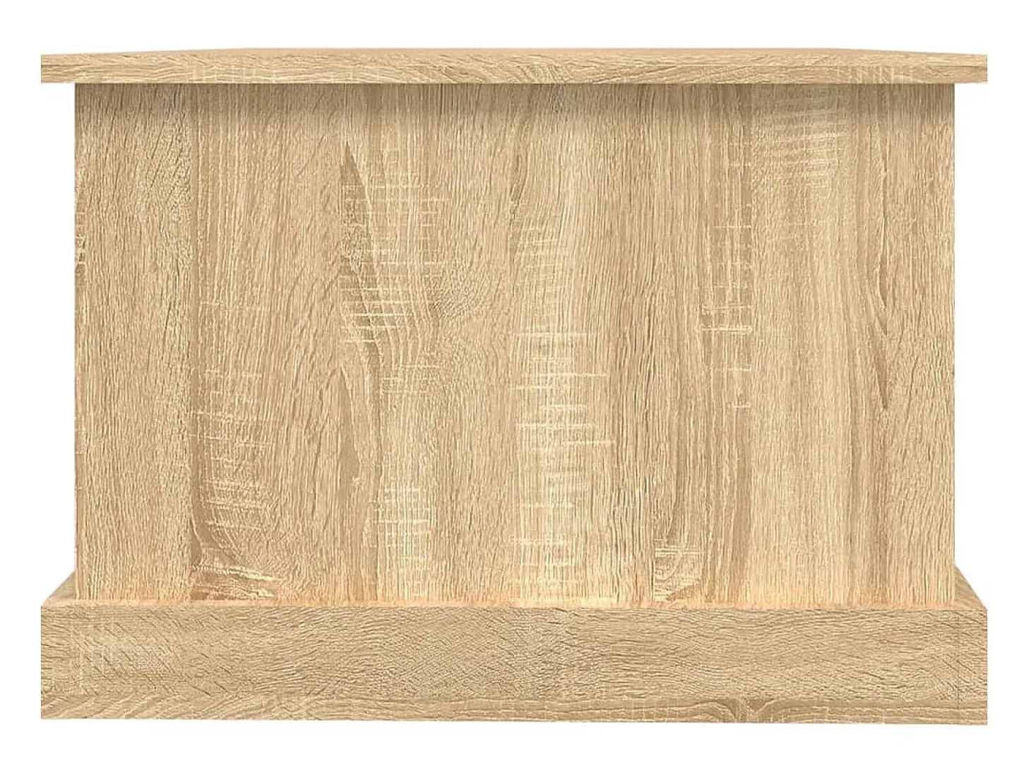Mesa de centro madera contrachapada roble Sonoma 90x50x35 cm