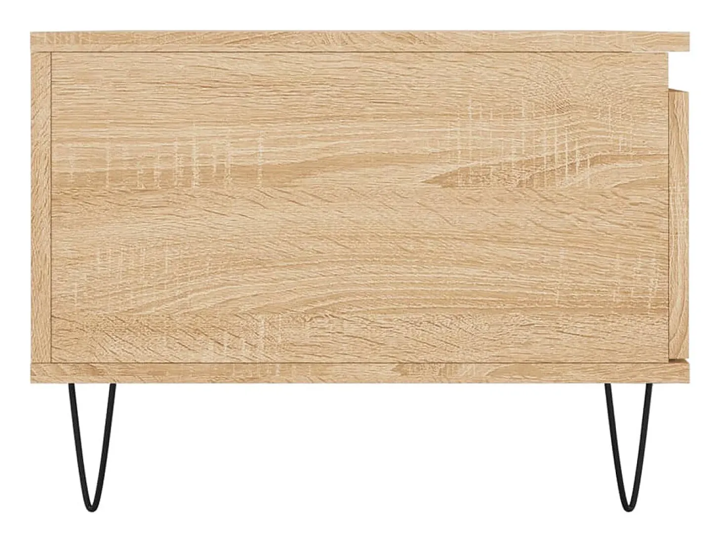 Mesa de centro madera contrachapada roble Sonoma 90x50x36,5 cm