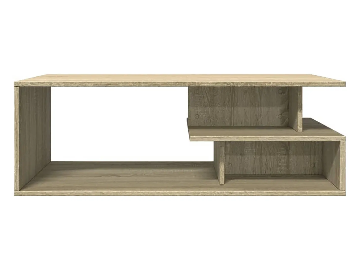 Mesa de centro madera de ingeniería roble Sonoma 102x55x35 cm
