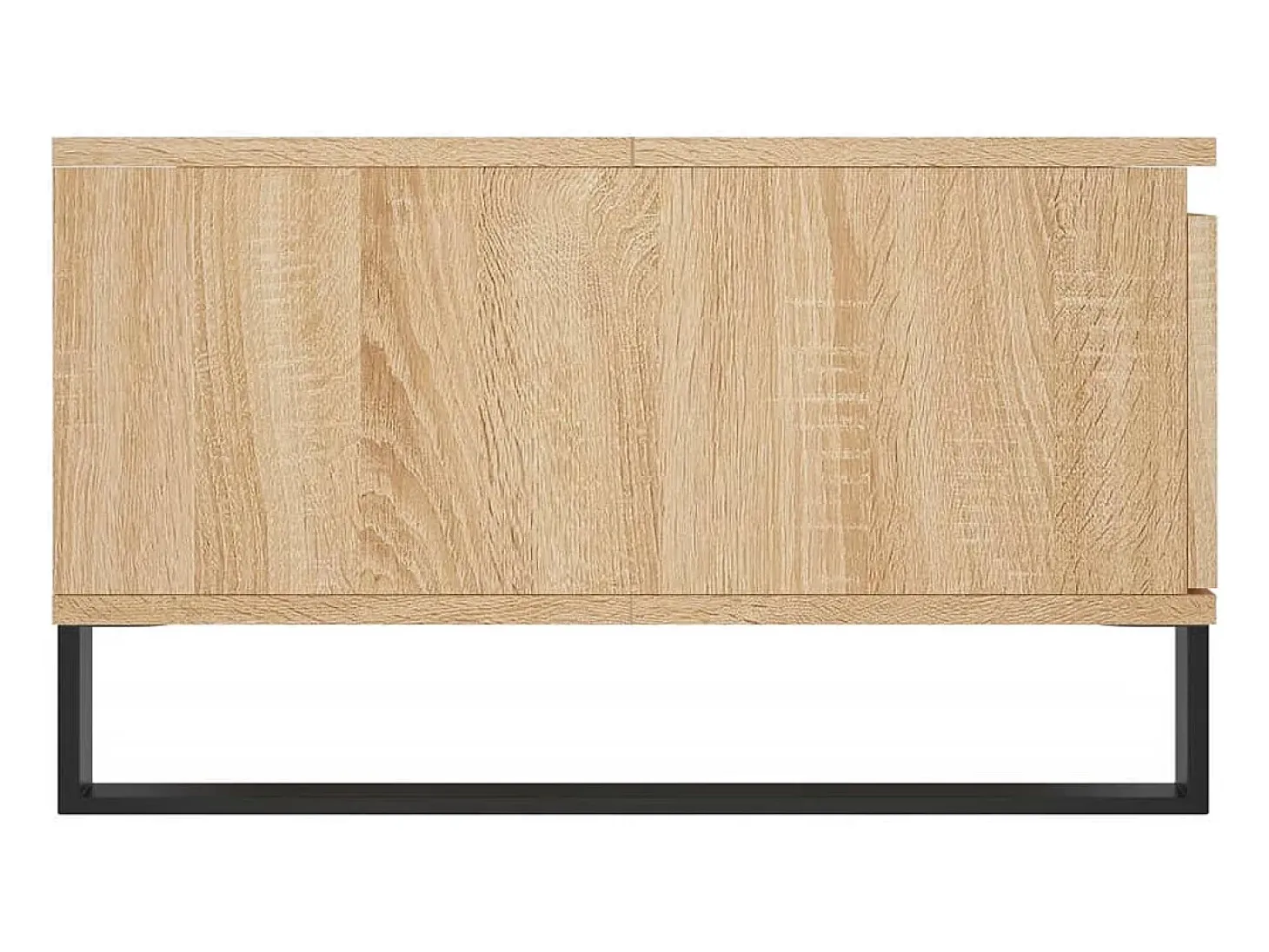 Mesa de centro madera de ingeniería roble Sonoma 90x60x35 cm