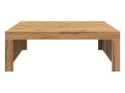 Mesa de centro madera de ingeniería roble artisan 100x100x35 cm