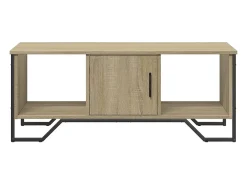 Mesa de centro madera de ingeniería roble Sonoma 100x51x40 cm