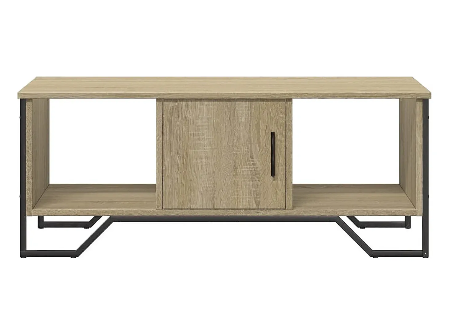 Mesa de centro madera de ingeniería roble Sonoma 100x51x40 cm
