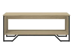 Mesa de centro madera de ingeniería roble Sonoma 100x51x40 cm