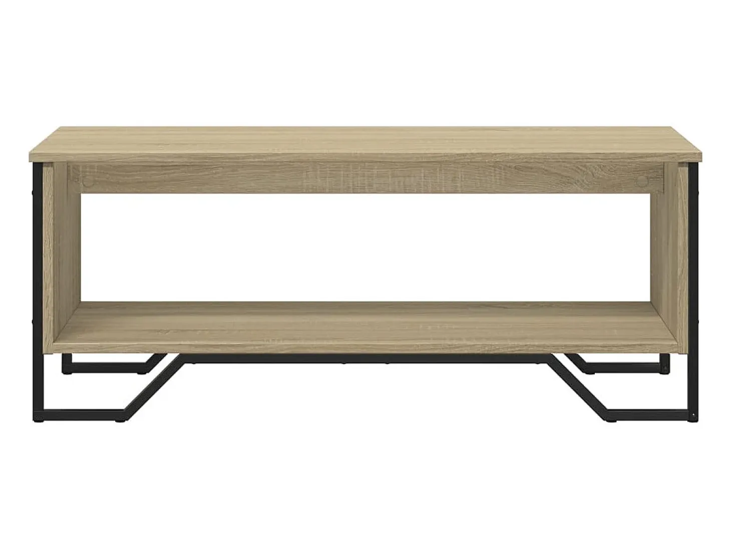 Mesa de centro madera de ingeniería roble Sonoma 100x51x40 cm