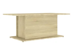 Mesa de centro madera de ingeniería roble Sonoma 102x55,5x40 cm