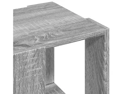 Mesa de centro madera de ingeniería gris Sonoma 32x32x30 cm