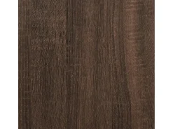 Mesa de centro madera de ingeniería roble marrón 121x121x40 cm