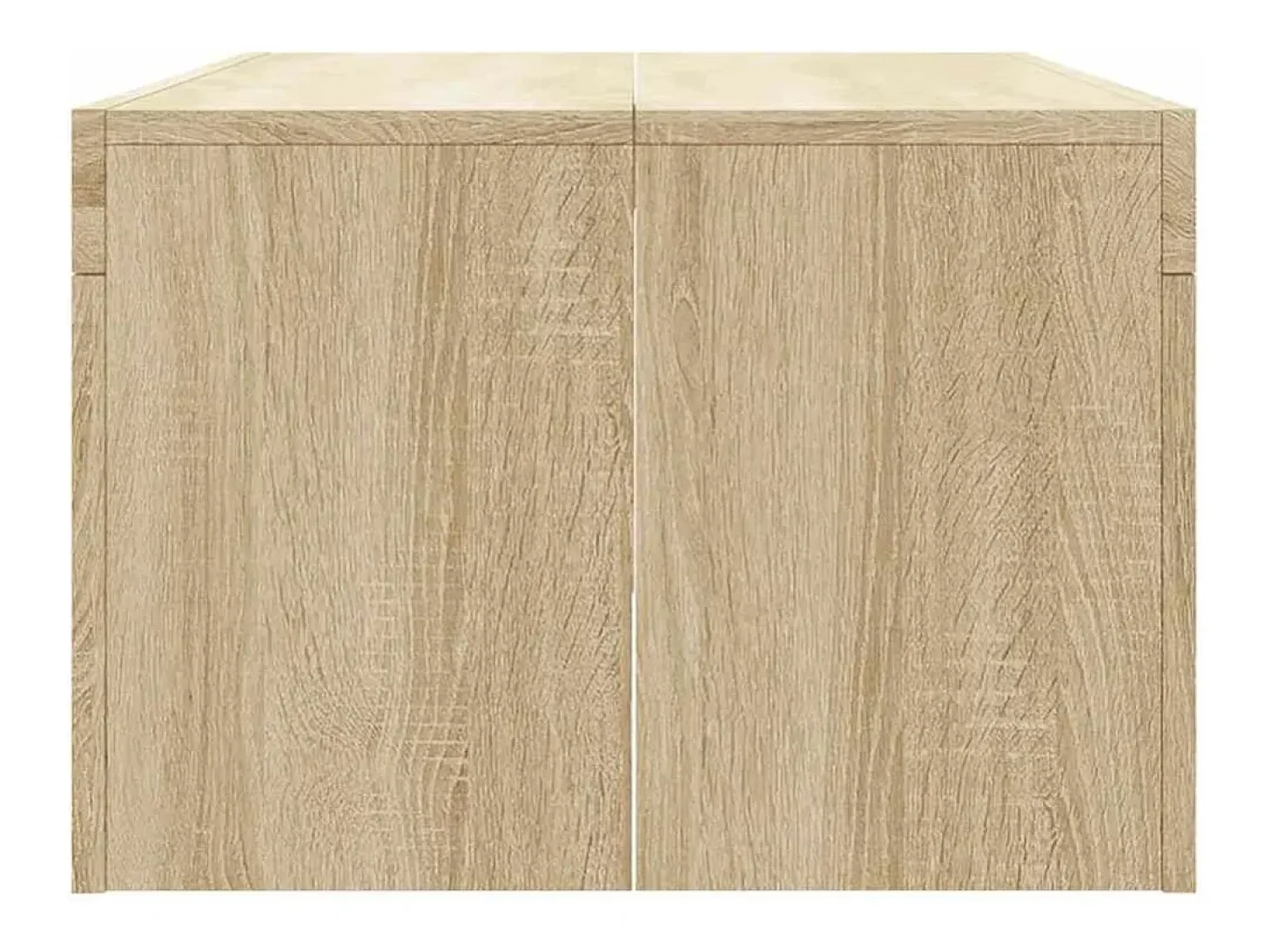 Mesa de centro madera de ingeniería roble Sonoma 102x50x36 cm