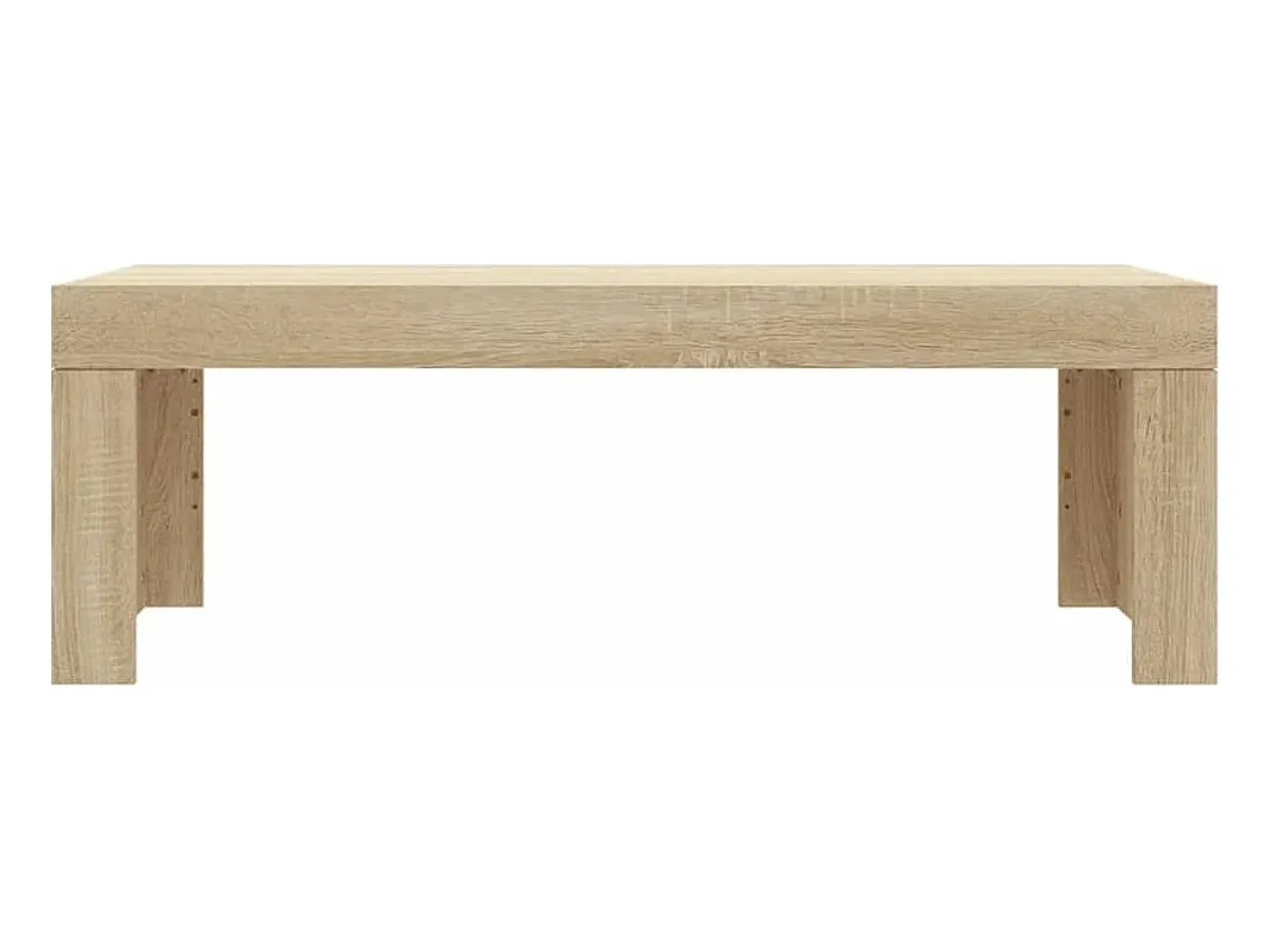 Mesa de centro madera de ingeniería roble Sonoma 102x50x36 cm
